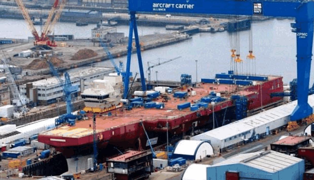 英国卖龙门吊给印度,印度二手航母成功案例