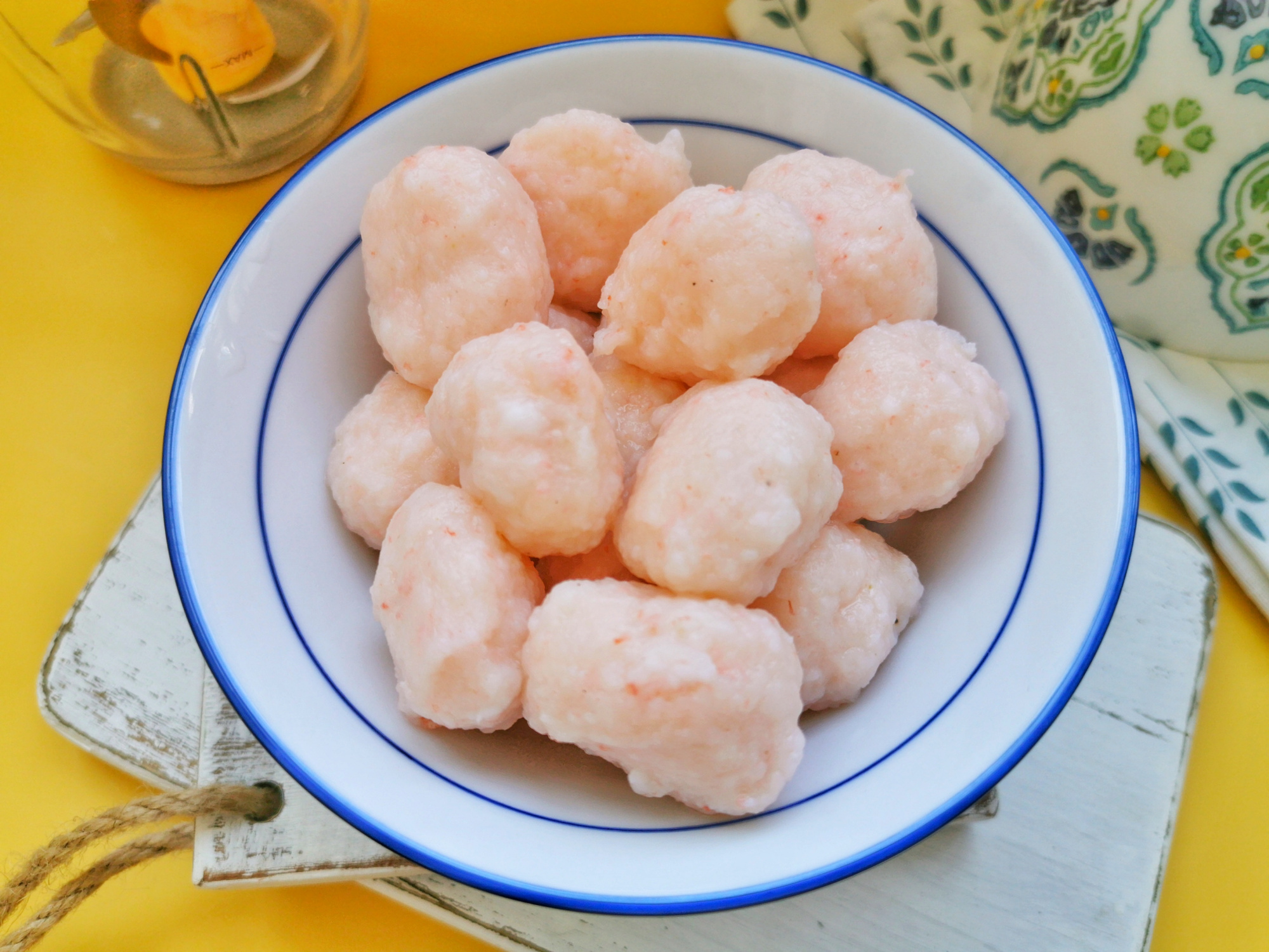 自制美味虾丸,虾丸如何做的q弹爽口