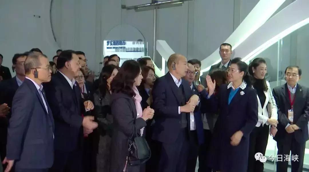 台湾韩国瑜访港视频,海峡两岸韩国瑜