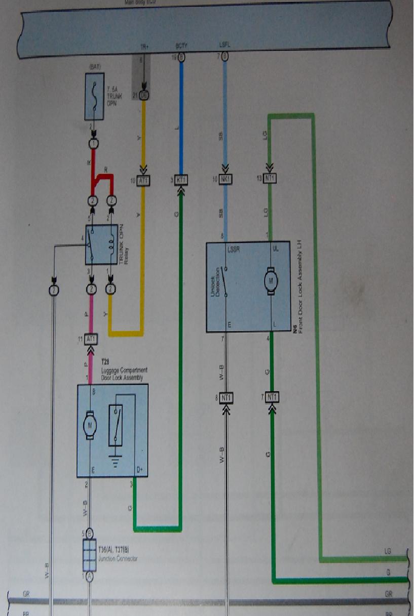 老款锐志后备箱线控开关没弹力,锐志后备箱偶尔自动开启