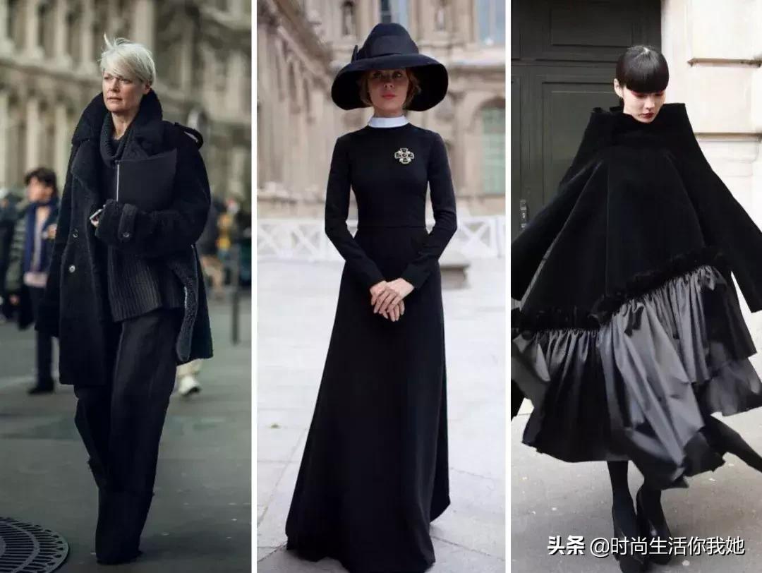 冬季一身黑穿衣搭配,入冬了教你如何百搭穿衣