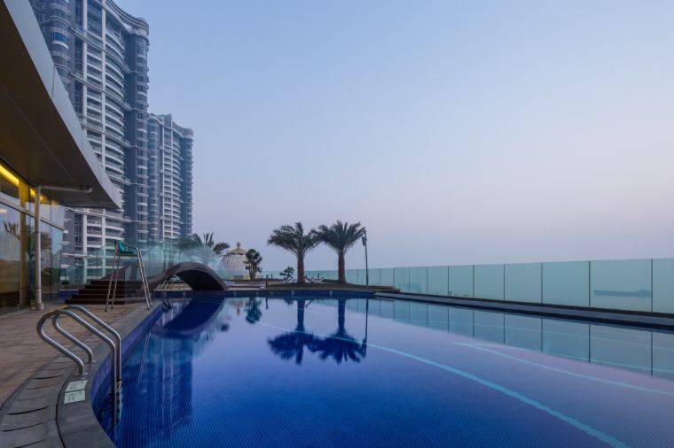 迪拜3d温泉度假,迪拜双月湾海滩度假