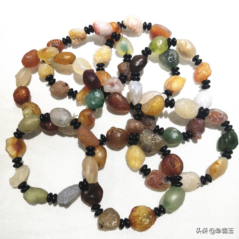 戈壁七彩玛瑙,戈壁石七彩碧玉