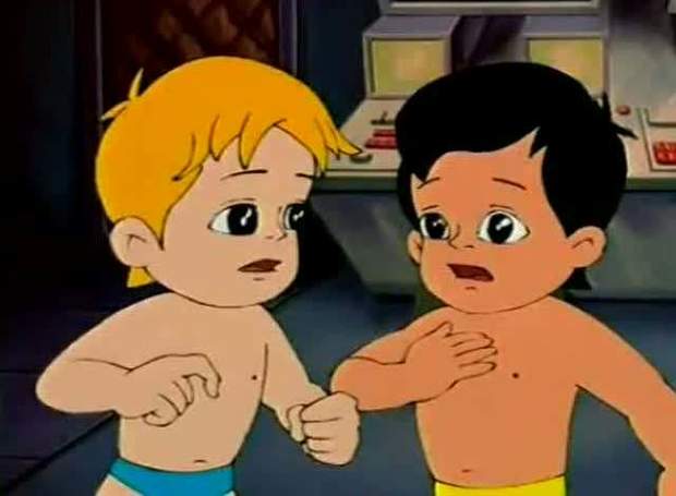 动画片葫芦兄弟剪纸,葫芦兄弟美术片