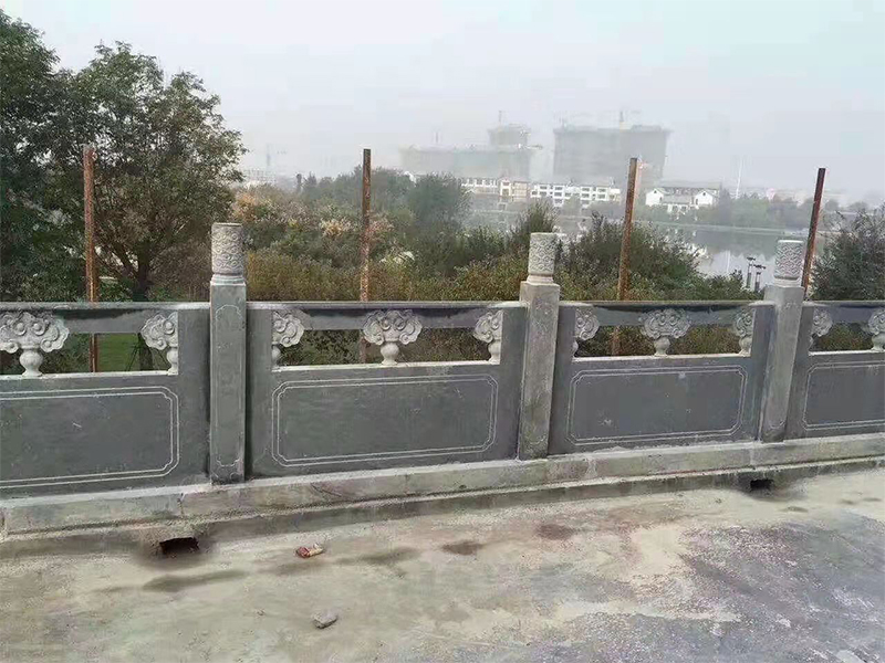 河道石材石栏杆多少钱一米,普通石材河道栏杆尺寸多高