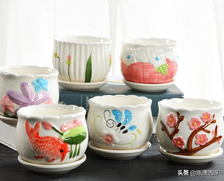 常见花卉花盆图片大全,各种花盆的优缺点图片介绍