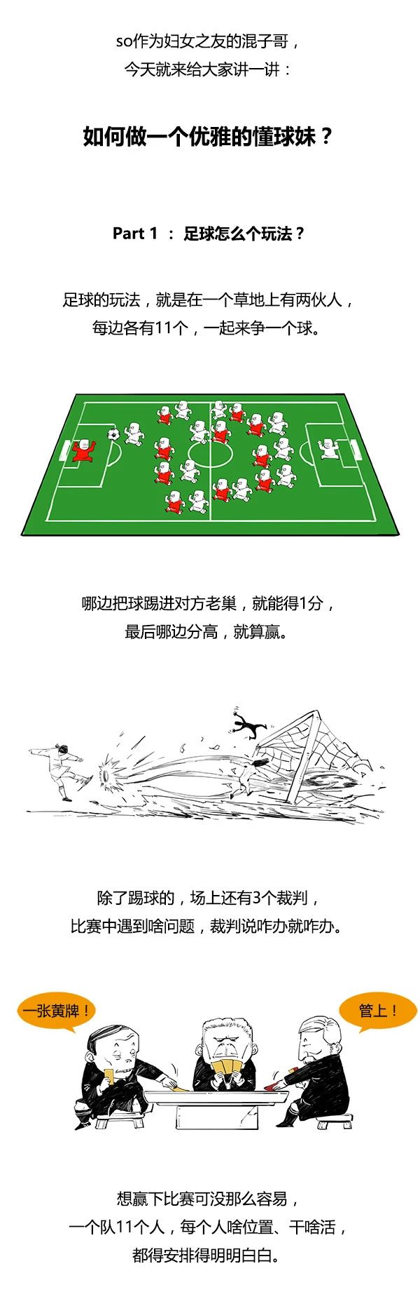 教女友看懂足球,女生如何看懂足球赛