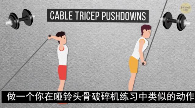 怎么练手臂的肱三头,怎么才能练出手臂的肱三头肌