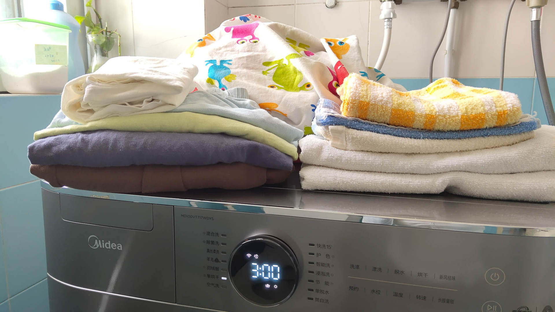 传说中的洗烘套装有那么好吗?春夏秋冬衣物都试过后,有了答案