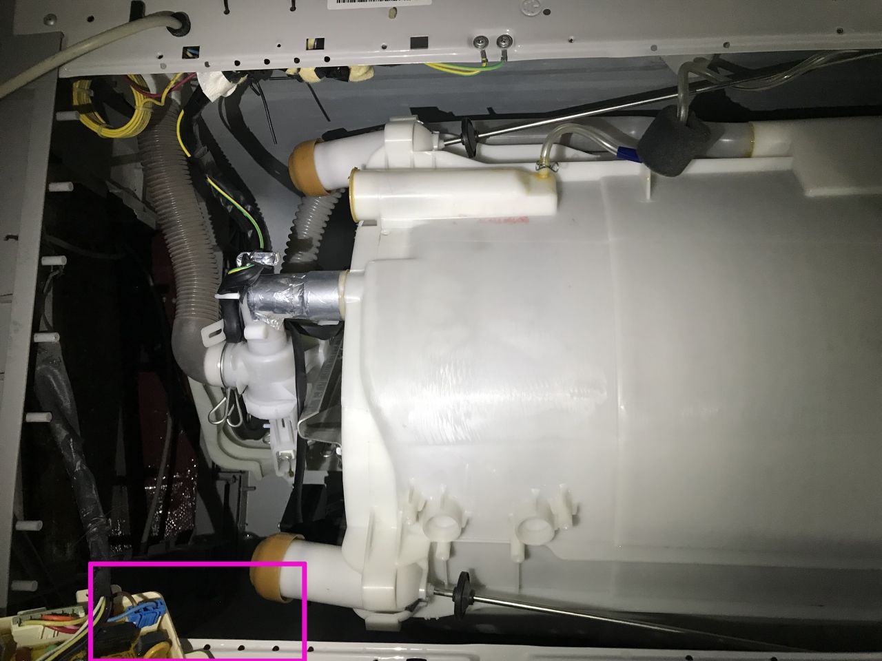 三洋xqb60-m808洗衣机故障码,拆机老洗衣机