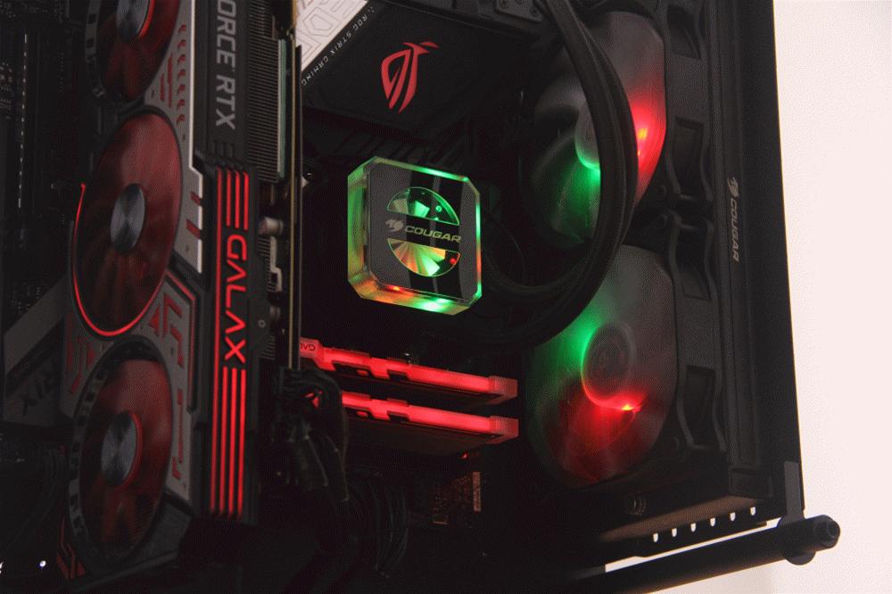 怎么让散热器跟机箱风扇神光同步,cpu散热器风扇替换神光同步