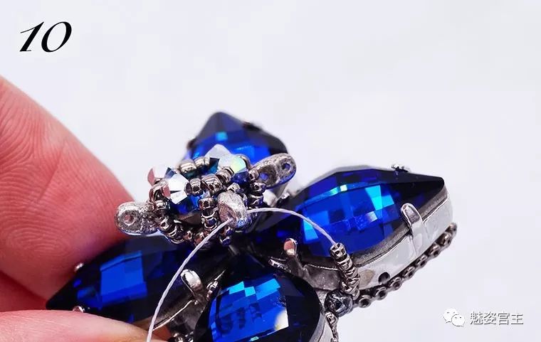 施华洛世奇水晶手工 (施华洛世奇手工紫色水晶)