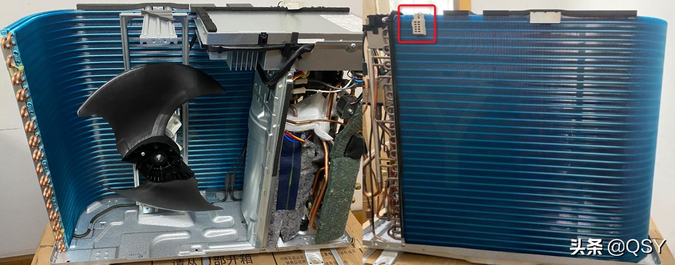 松下空调拆解对比,国产松下空调1.5匹多少钱一台