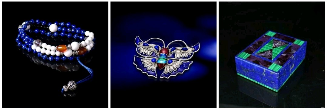 色如点黛，璨若星辰的青金石