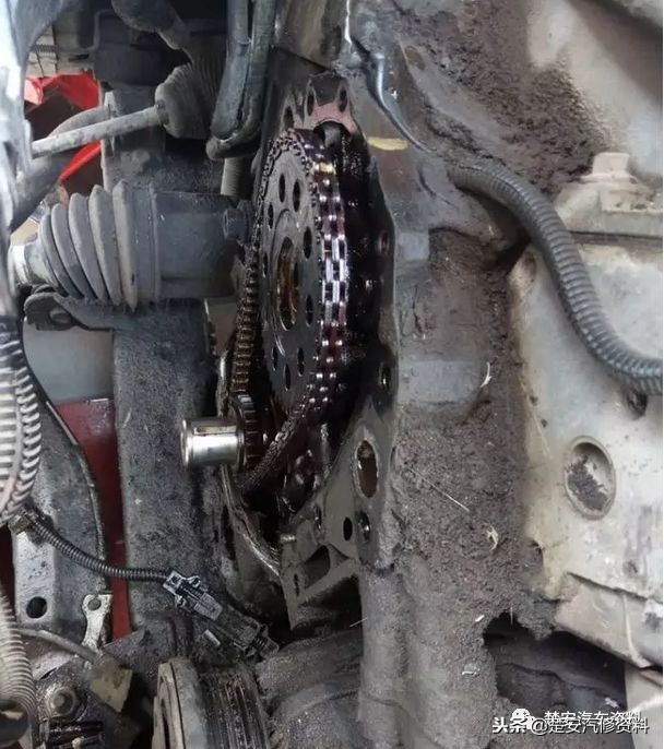 老君威正时链条多少公里更换,别克君威更换正时链条后出现异响