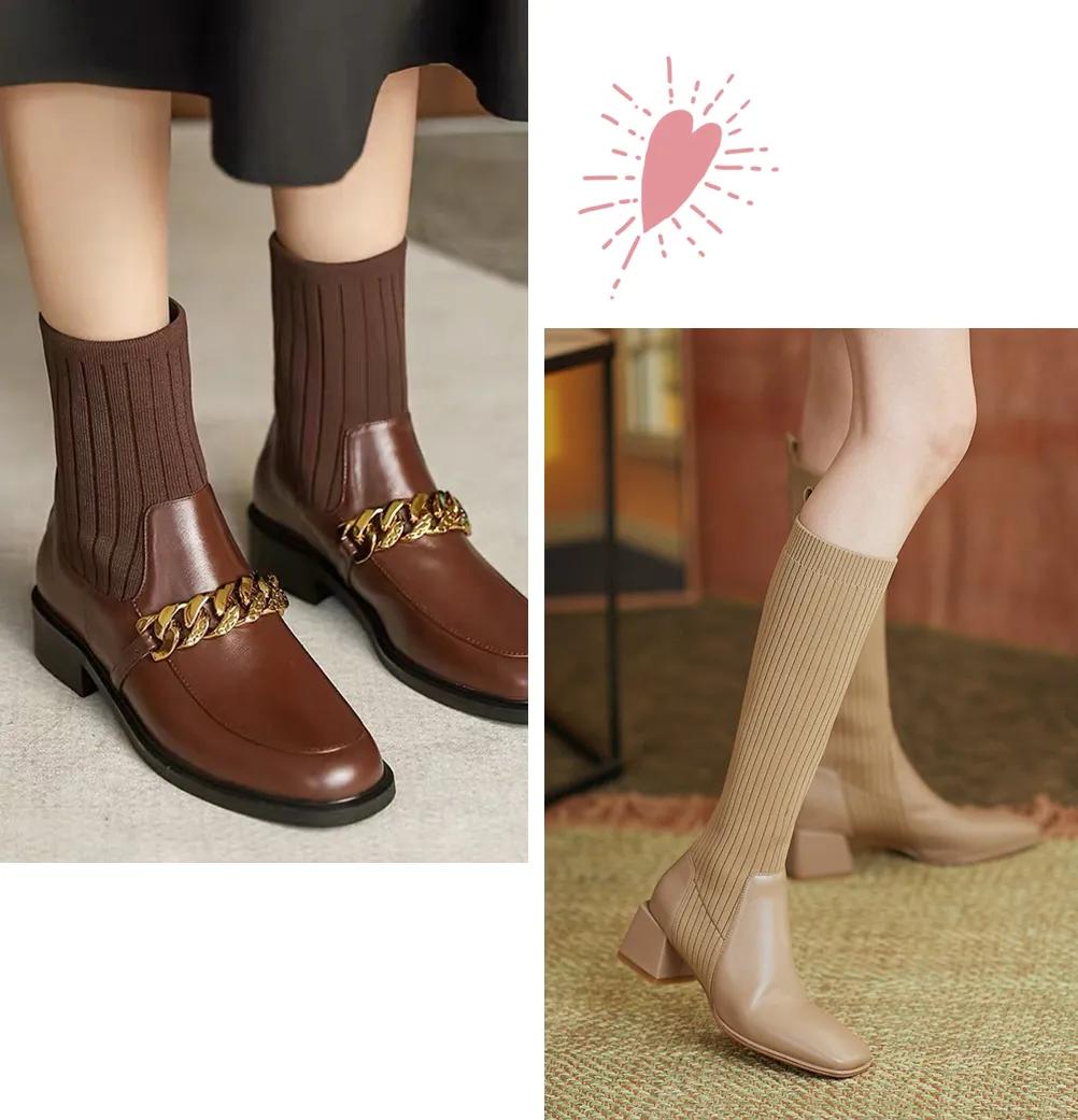 大冬天别露脚踝今年流行怎么穿,秋冬不要再露脚踝了