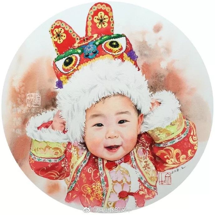 比起打印画,美院毕业的他,笔下这种彩铅水彩画才好看哭了~