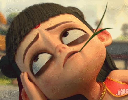 哪吒之魔童降世藕饼出现的片段,哪吒之魔童降世藕饼同框