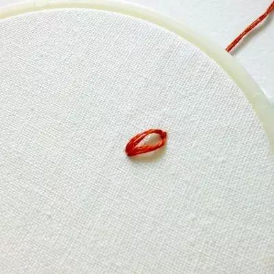 刺绣教程4种简单的小花图案,精美的立体花朵刺绣教程