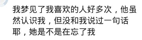 过了很久再次梦到喜欢的人,你有梦到的人吗