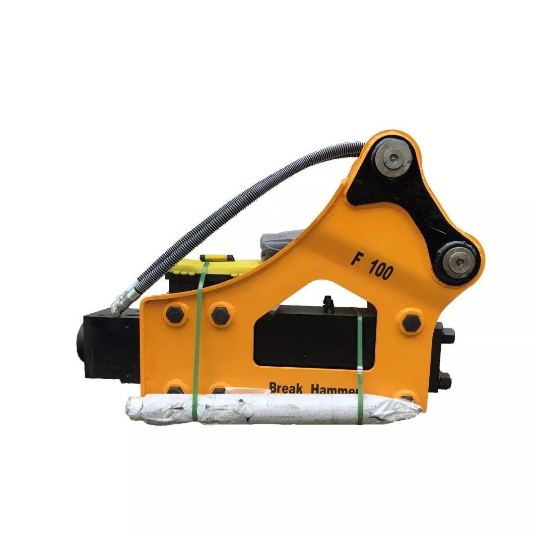 挖机破碎锤教学技巧视频,轮式挖机破碎锤操作注意事项