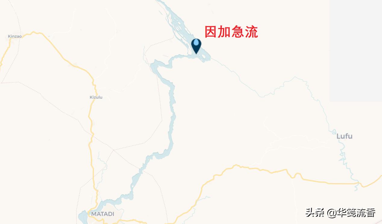 刚果河入海口急流,刚果河最凶猛的河段