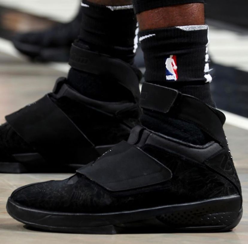 aj34nba球星上脚配色,aj34北卡球员