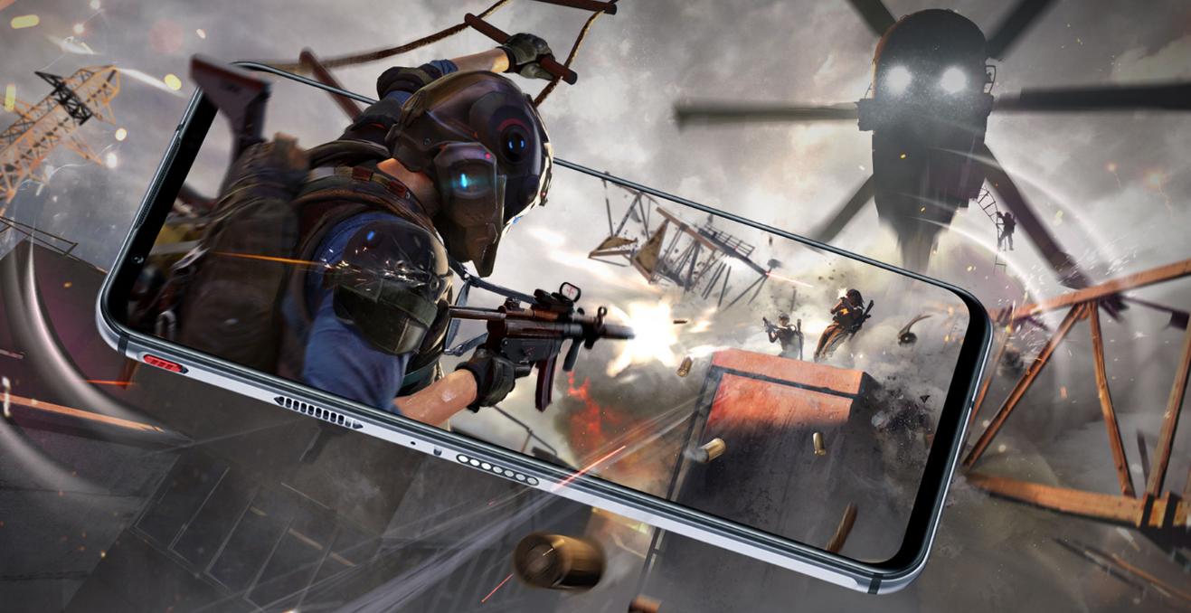 努比亚红魔原生壁纸,努比亚nubia红魔5s吃鸡