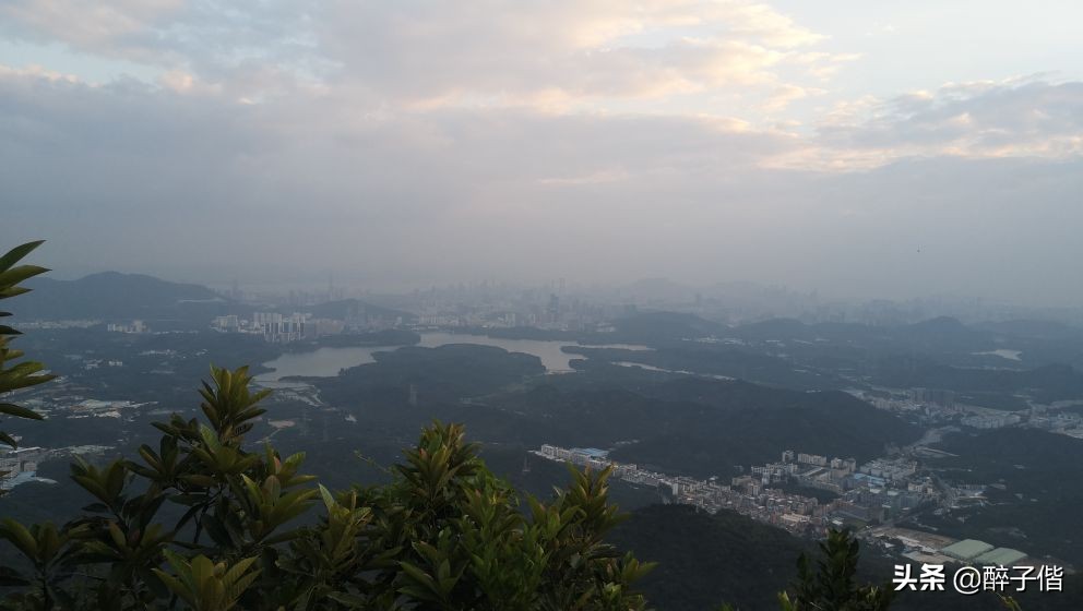 深圳大羊台风景,深圳阳台山看日落