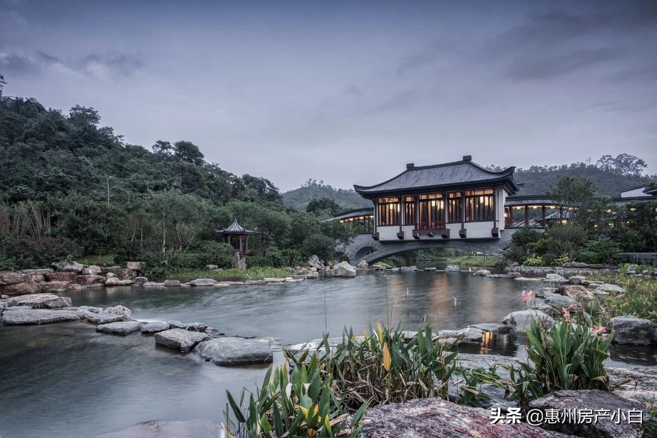 惠州中海汤泉价格最低别墅,惠州中海汤泉全景