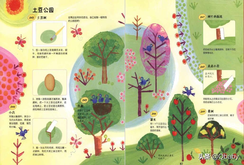 在家也能上美术课,美术课手工