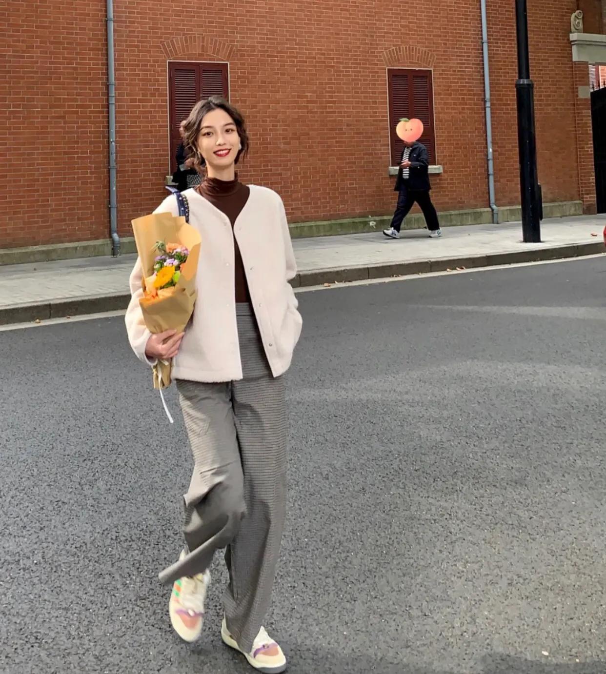 优衣库摇粒绒防风外套测评,优衣库短摇粒绒外套穿搭