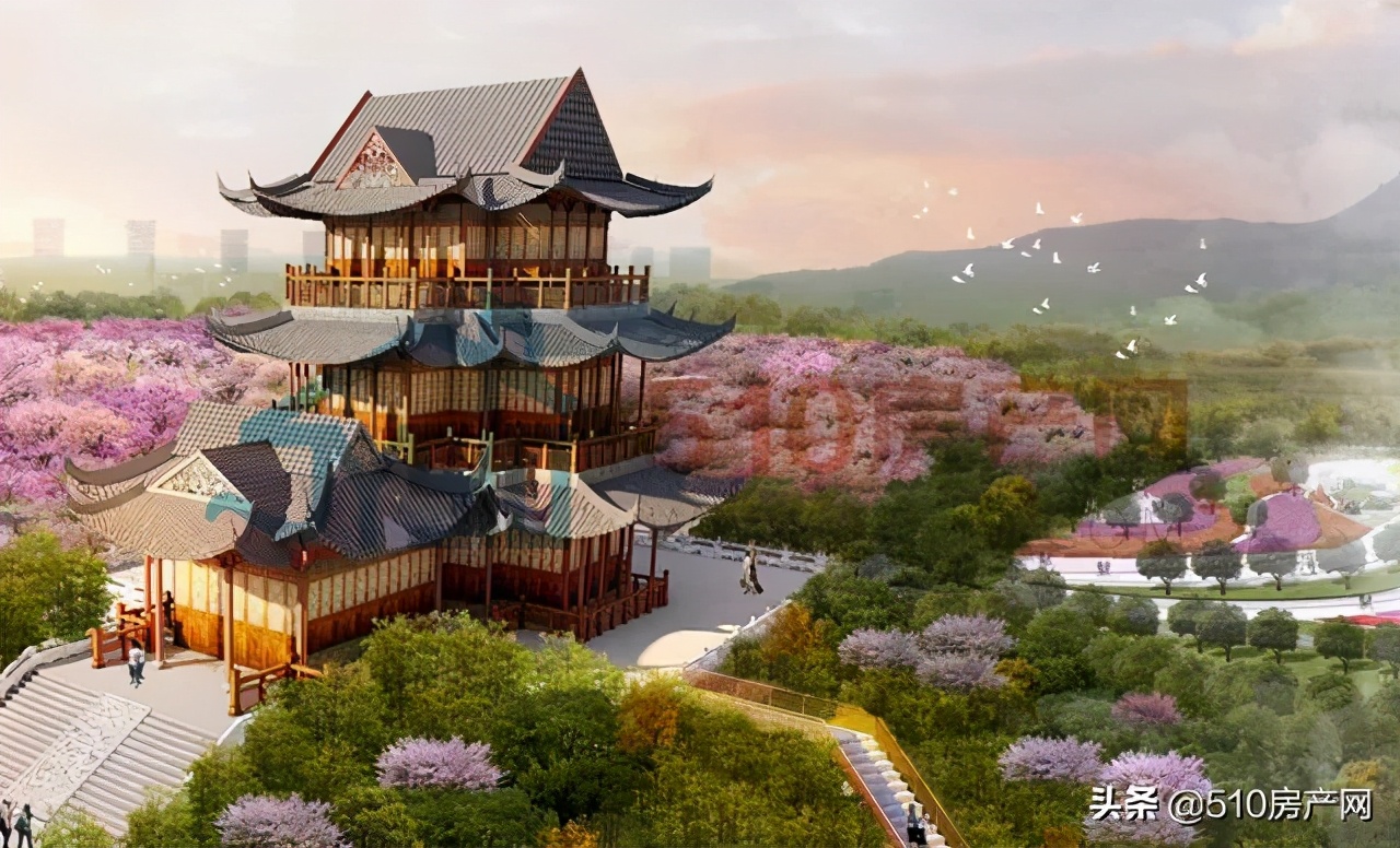 龙山森林公园规划图,新建蟠龙山公园效果图