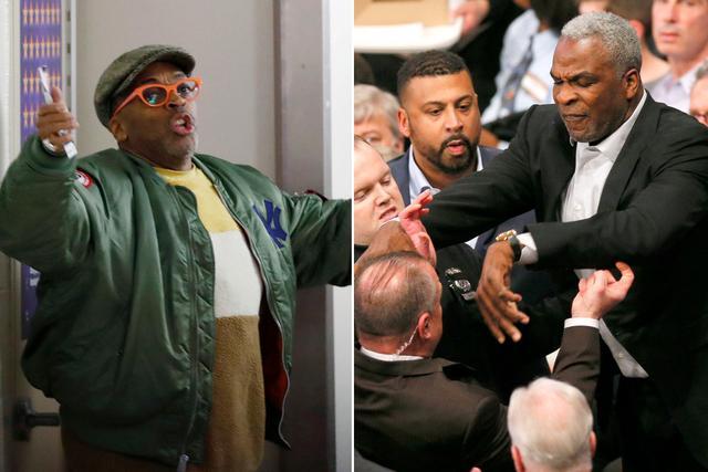 斯派克李重回尼克斯主场,尼克斯死忠粉斯派克李