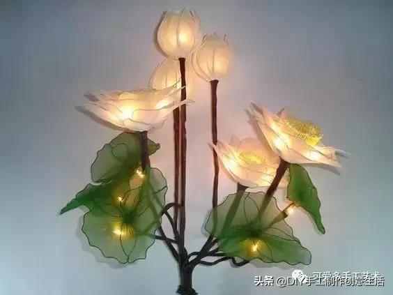 把彩色的*袜丝**套在铁圈上，最后竟然变得这么美（附教程）