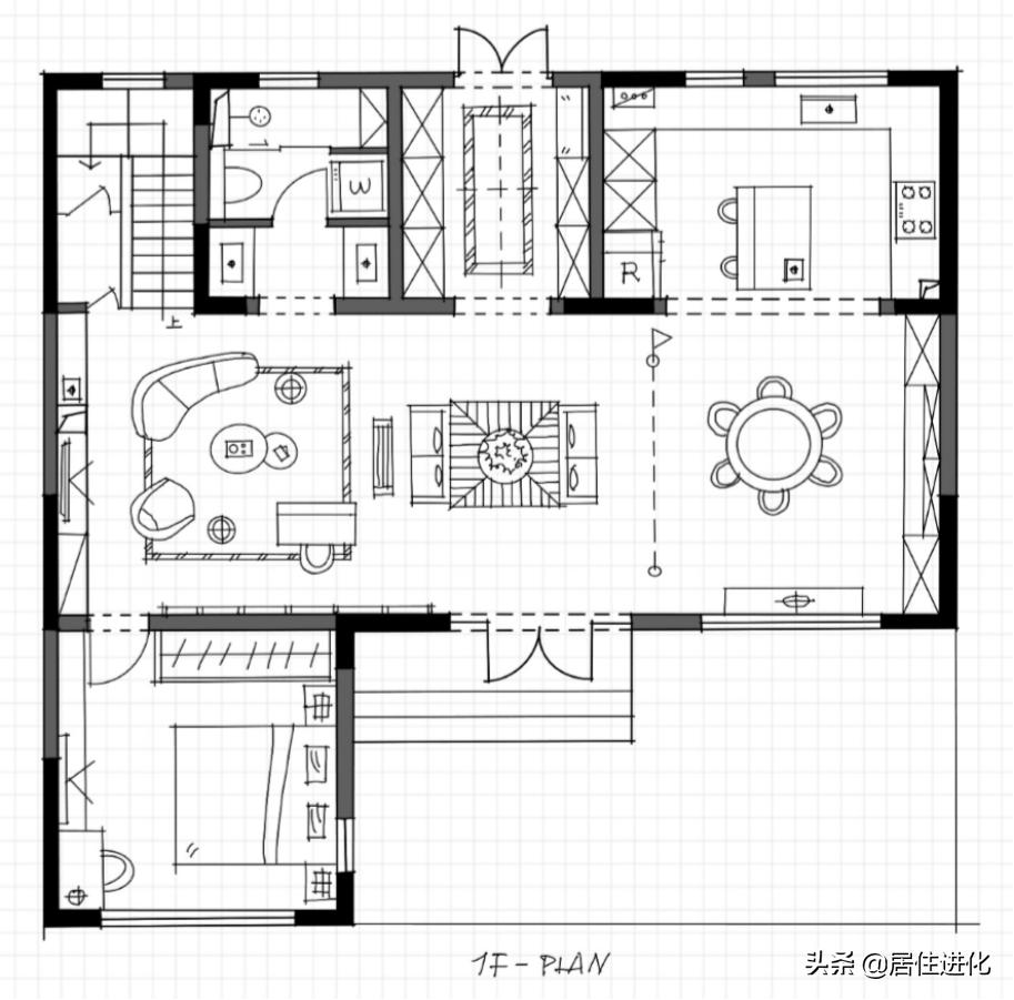 两人居住的大平层,二人住的房子怎么样设计