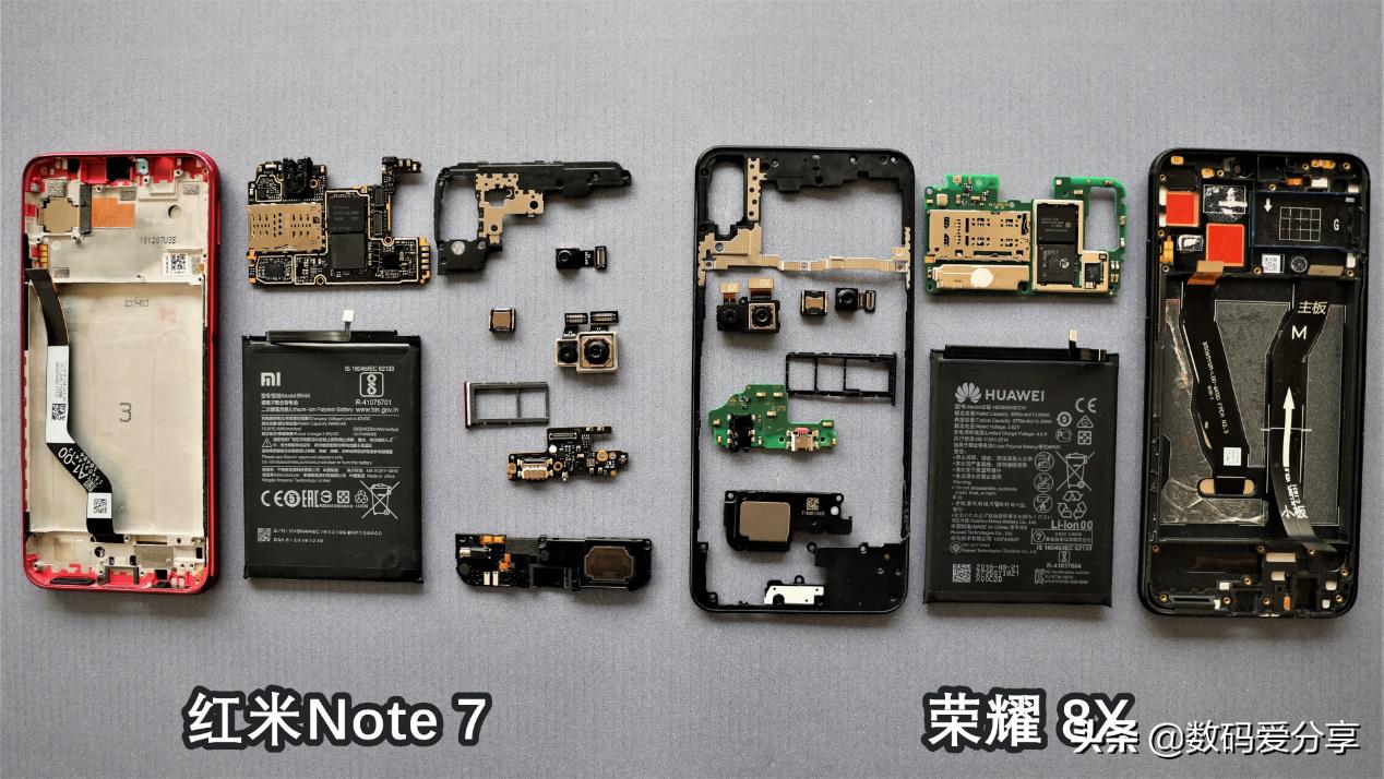 拆解红米note7,红米note7拆机后屏不显了