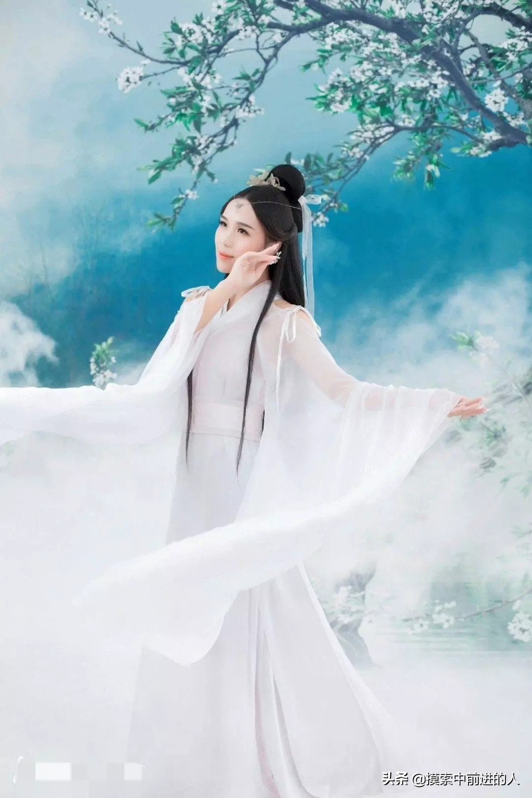 雪，氤氲着你的点点涟漪