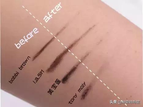 初学者如何使用kissme眼线笔,kissme眼线笔真实测评黑茶色