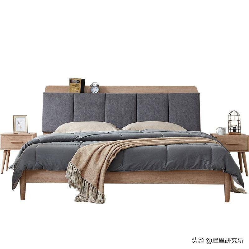 普宁软包床家具,高颜值真皮床