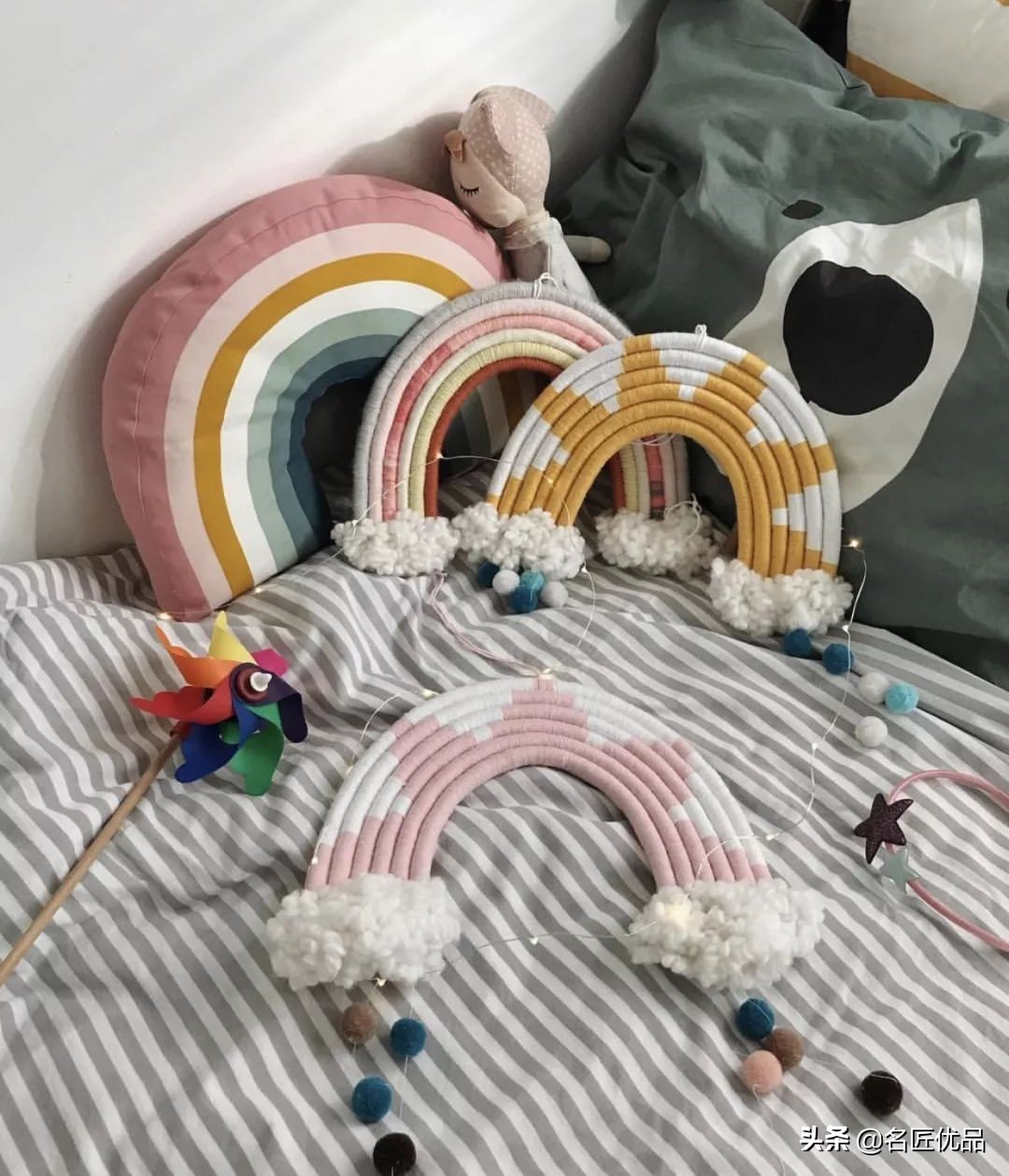 自己在家做家用装饰,diy手工挂毯教程