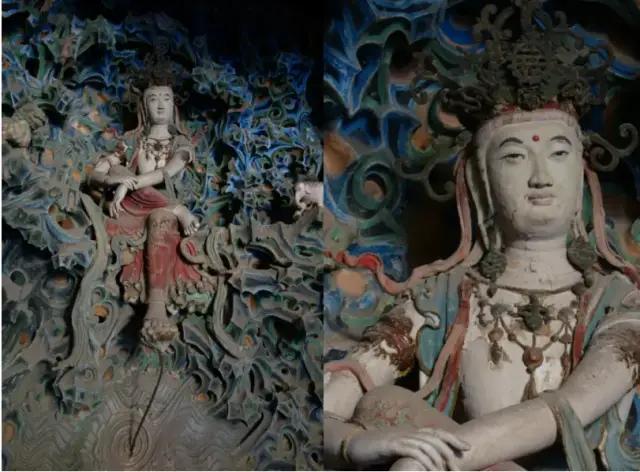 水月观音最美照片,安岳水月观音在哪里