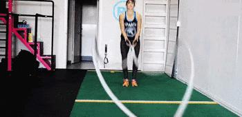 战绳和跑步哪种燃脂最好,运动战绳燃脂效果