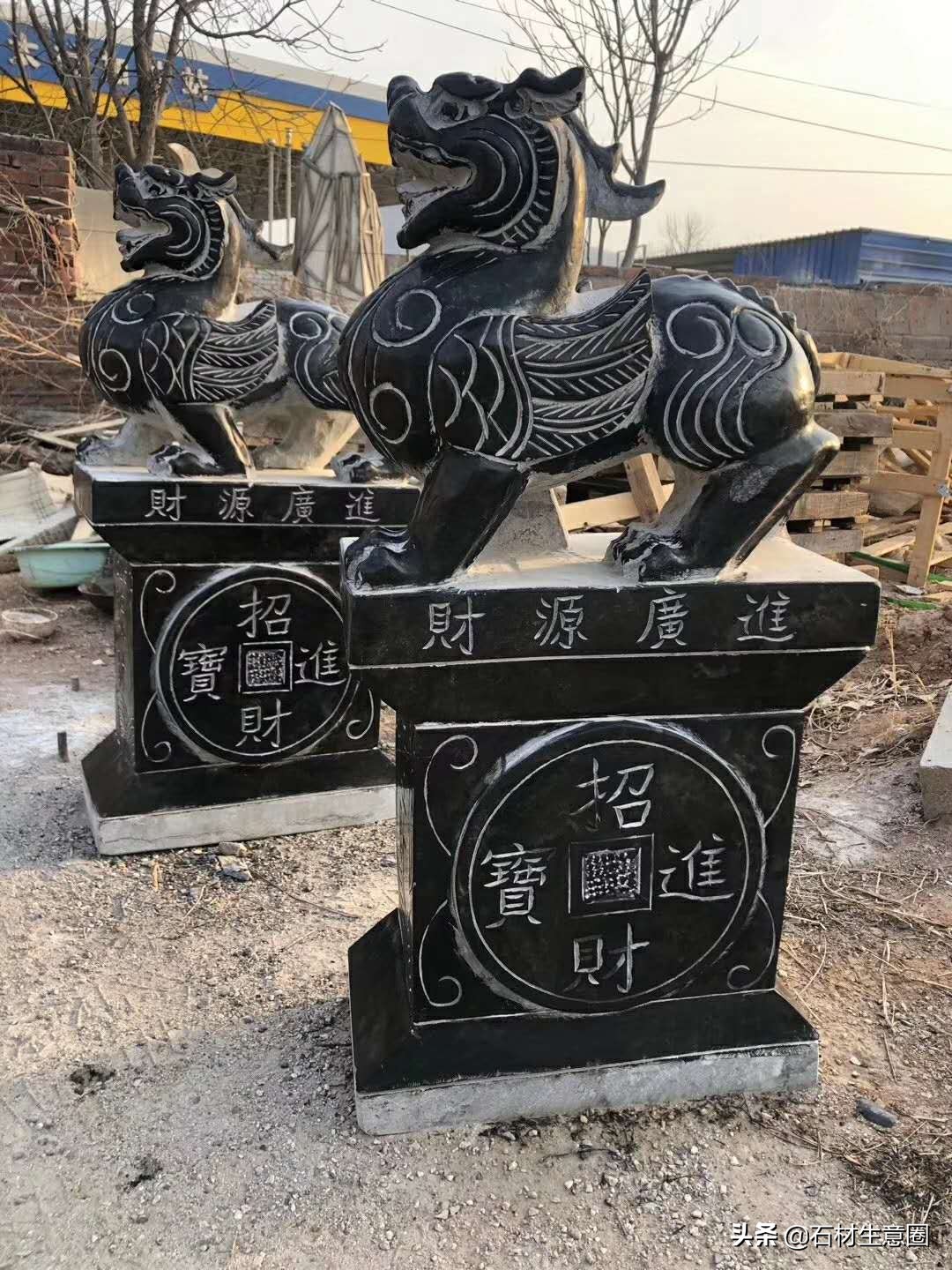 镇江丹徒区石雕貔貅,石雕貔貅多少钱一对