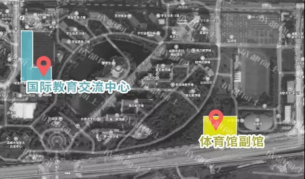 大运村建设火热朝天，成都大学已经上天