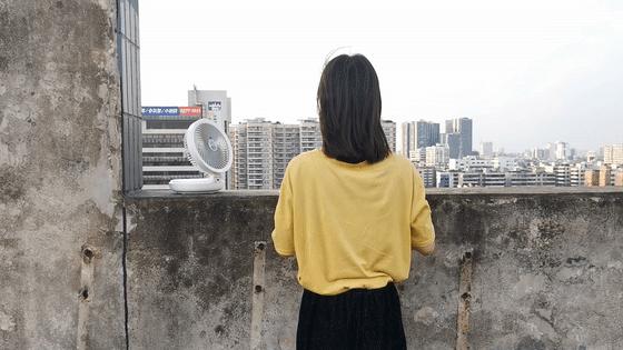 家用空气循环风立体扇,风扇家用卧室超静音空气循环扇