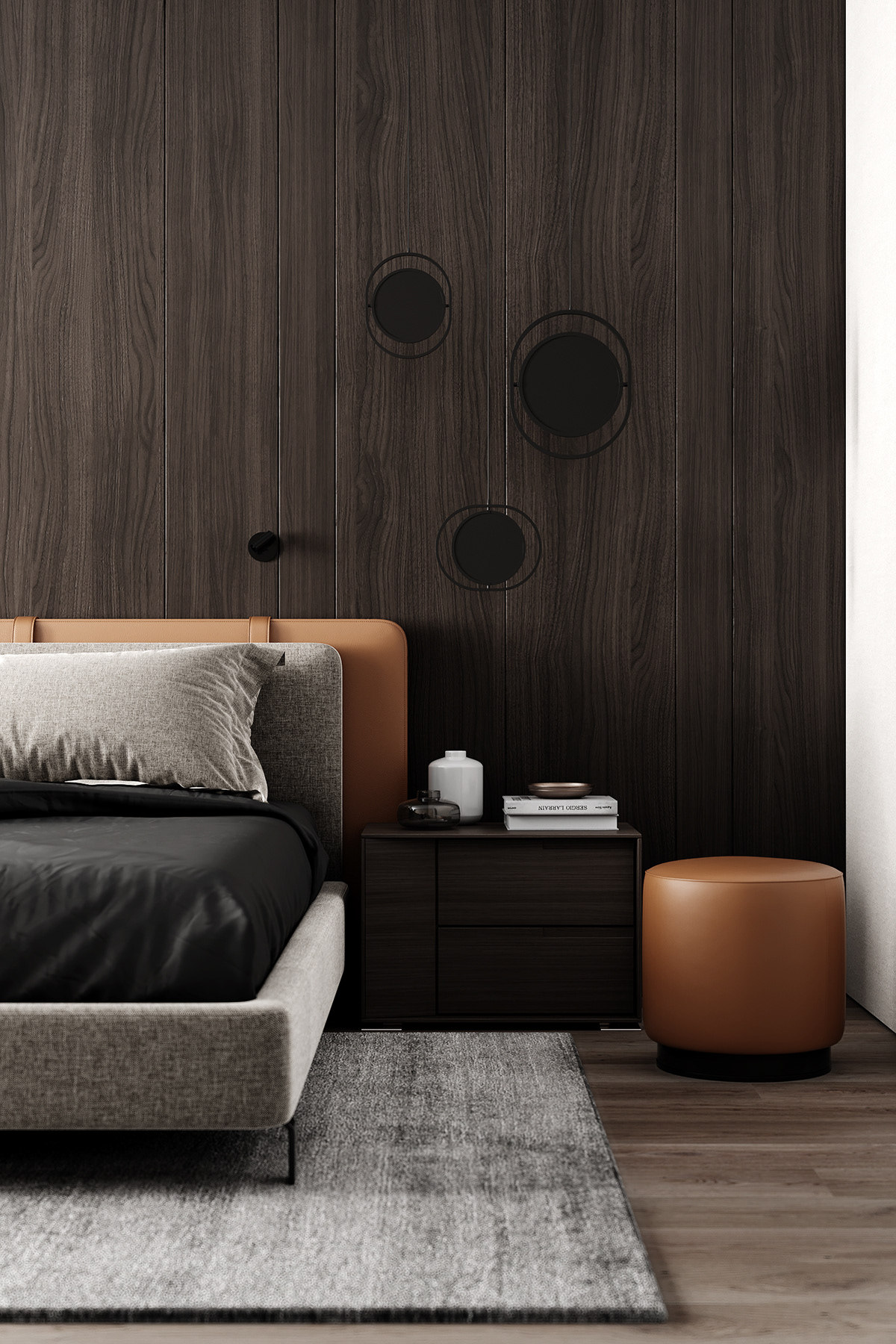 轻奢风格干净的空间,轻奢原木风装修高级感