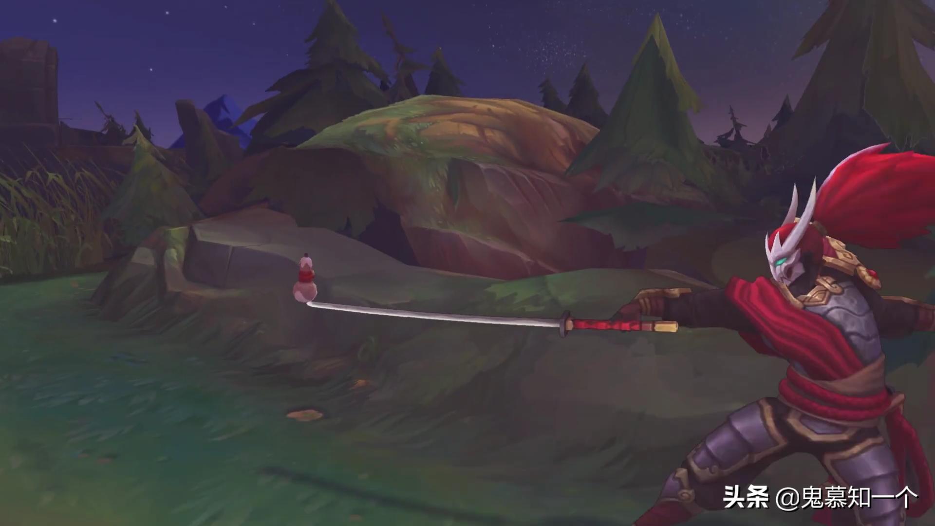 lol3d视角光辉皮肤,lol3d视角黑夜使者亚索高燃