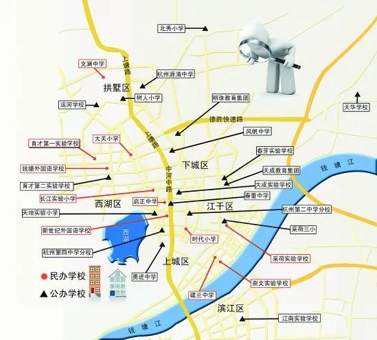杭州崇文实验学校迁新址,杭州崇文实验学校钱塘校区