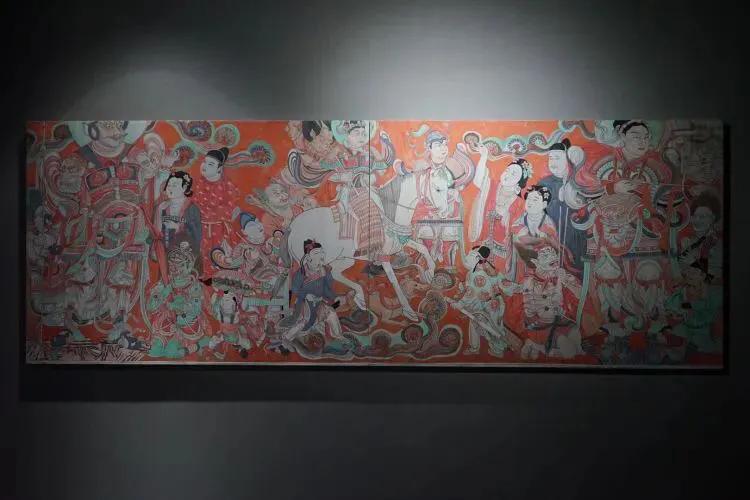 敦煌高昌壁画高清图,想走就走的旅行敦煌莫高窟壁画